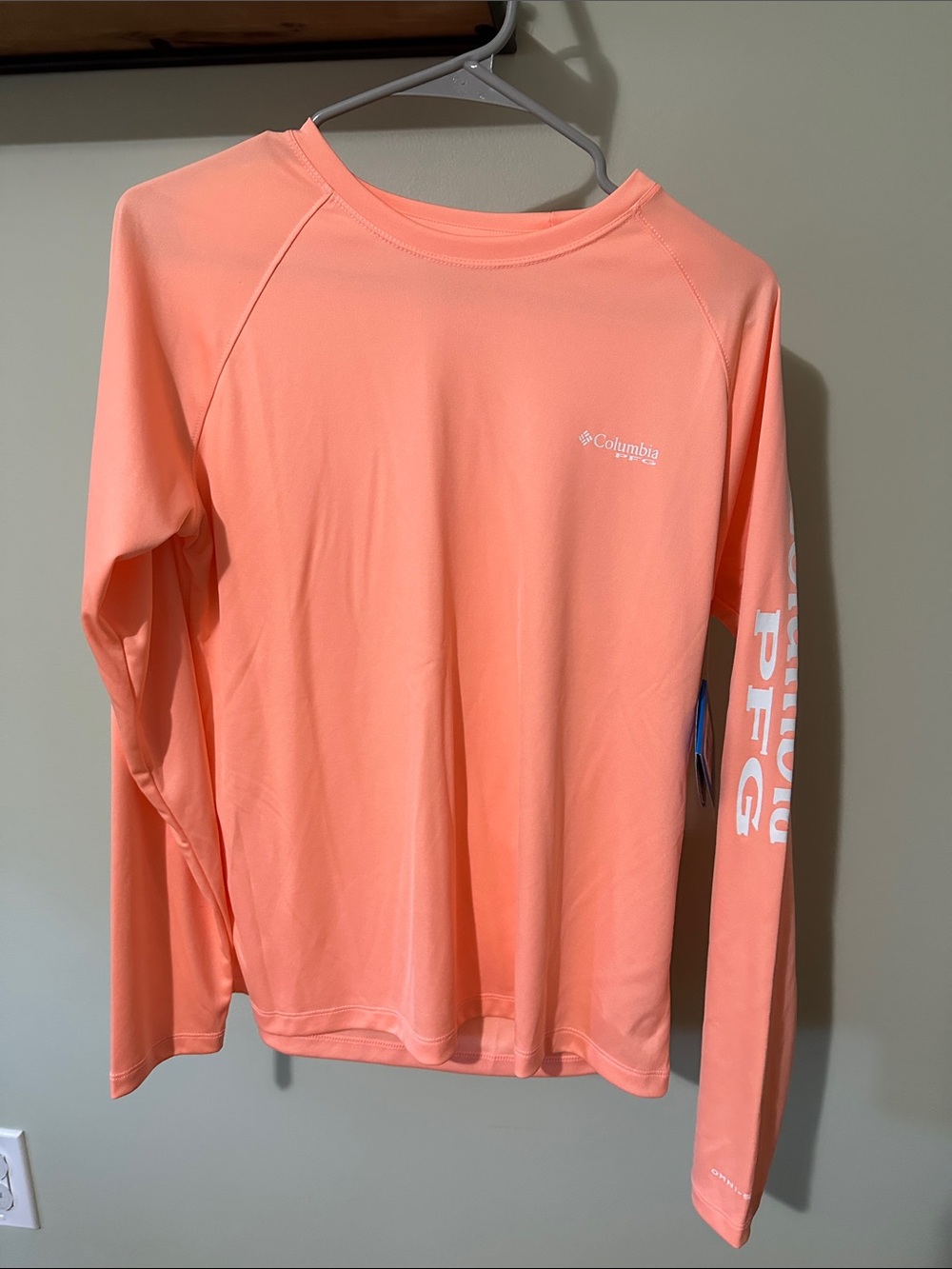 Columbia Womens Coral Long-Sleeve Swim Rashguard